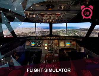 Flight simulator Prague