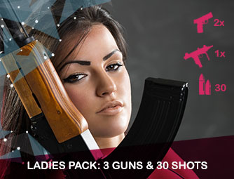 Ladies pack: 3 guns & 30 shots